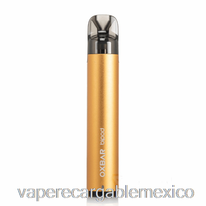 Vape Recargable Oxbar Sistema Bípode Pod Dorado